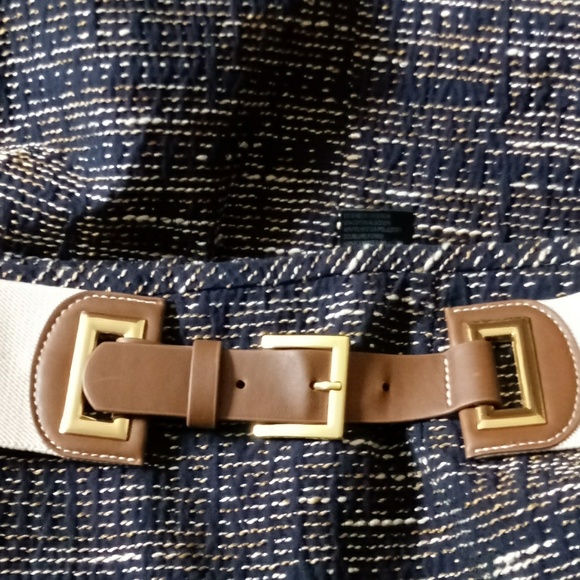 Pencil Skirt & Stretch Belt Lined Size 6 - Picture 5 of 8